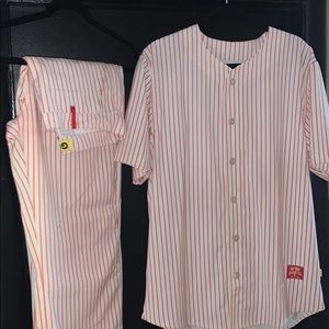 Golf  baseball uniform